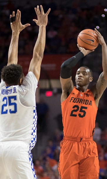 Hudson gets hot, Chiozza sets record, Florida beats UK 80-67